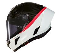 Nolan X-804 RS Ultra Carbon D.O.C. 346, full face helmet XS White/Black/Neon-Red