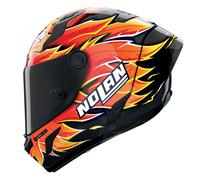 Full-Face Helmet Nolan X-804 RS U.C. IANNONE 368 Carbonio/Rosso/Arancione/Giallo