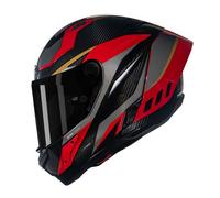 Full-Face Helmet Nolan X-804 RS U.C. LESMO 362 Carbonio / Rosso / Grigio / Oro
