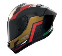 Full-Face Helmet Nolan X-804 RS U.C. PIEGA 367 Carbonio/Oro/Rosso/Verde metallo