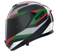 Full-Face Helmet Nolan X-904 U.C. CALIBRO 346 Carbonio / Argento / Verde / Rosso