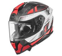 Premier Hyper Carbon TK 92 Helmet, black-red-silver, size XS for Men