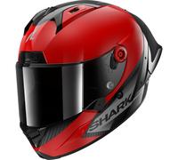 Full Face Helmet Shark AERON GP BLANK SP Carbon Red Anthracite