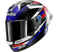Full Face Helmet Shark AERON GP FIM RACING #1 FIRSTLAP Carbon Blue Red