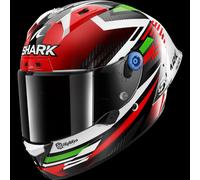Full Face Helmet Shark AERON GP FIM RACING #1 FIRSTLAP Carbon Red Green