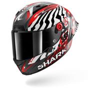 Shark Aeron GP FIM 2 Speed Fancy Carbon Helmet, carbon-red, size L for Men