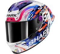 Full Face Helmet Shark AERON GP REPLICA ZARCO GP DE FRANCE Carbon Violet Blue