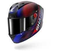 Full Face Helmet Shark AERON SPEED-TECH Mat Carbon Blue Red