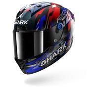 Full Face Helmet Shark AERON ZARCO GP DE FRANCE Carbon Blue Chrom