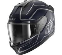 Full Face Helmet Shark D-SKWAL 3 DRONE Mat Blue Silver Blue