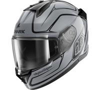 Full Face Helmet Shark D-SKWAL 3 DRONE Silver Black Silver