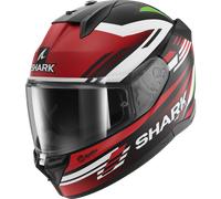 Full Face Helmet Shark D-SKWAL 3 FIRSTLAP Mat Black Red Green
