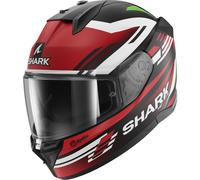 Shark D-SKWAL 3 Full Face Helmet Black/Red/GreenXS Black,Red,Green