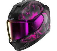 Shark D-Skwal 3 Mayfer Helmet, black-purple, size S for Men