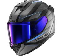 Shark D-Skwal 3 Sizler Helmet, black-grey-blue, size L