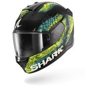 Full Face Helmet Shark D-SKWAL 3 SPEED-VIB Mat Black Green Blue