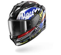 Full Face Helmet Shark D-SKWAL 3 STREETRUSH Black Blue Chrom