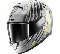 Full Face Helmet Shark RIDILL 2 ASSYA Silver Anthracite Yellow
