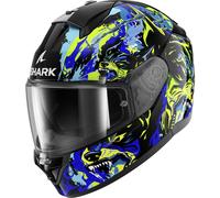 Shark Ridill 2 Raging Beast Helmet, black-green-blue, size M for Men