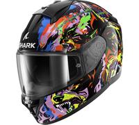 Full Face Helmet Shark RIDILL 2 RAGING BEAST Black Violet Yellow