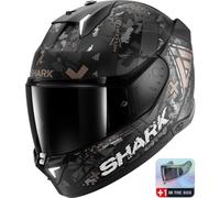 Full Face Helmet Shark SKWAL i3 HELLCAT Mat Black Chrom Anthracite