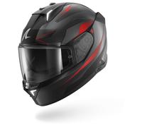 Shark Helmet Skwal i3 Mekarium – Full-Face – Black/Anthracite/Red – Size S (Men)