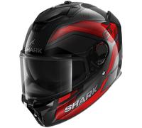 Full Face Helmet Shark SPARTAN GT PRO CARBON RITMO Carbon Red Chrom