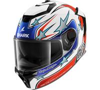 Full Face Helmet Shark SPARTAN GT PRO FLAGSTAFF White Red Blue