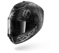 Full Face Helmet Shark SPARTAN RS CARBON SHIEVER Mat Carbon Anthracite Silver