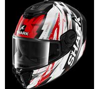 Full Face Helmet Shark SPARTAN RS FIBRE HIBOLT Black Red Chrom