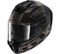 Full Face Helmet Shark SPARTAN RS FIBRE RACESHOP Mat Black Anthracite Silver