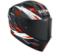 Suomy Track-1 404, full face helmet L Matt Dark Grey/Red/White