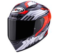 Full-Face Helmet Suomy TRACK-1 Framework White/Red