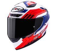 Full-Face Helmet Suomy TRACK-1 Framework White/Red/Blue