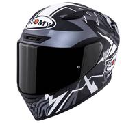 Suomy Track-1 Sam Lowes Replica 2025, full face helmet XL Matt Black/Silver/White