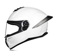 Full-Face Helmet with Sun Visor Motorcycle Helmet Full-Face Helmet Moped Helmet ECE 22.06 Motorcycle Helmet Full-Face Helmets for Men and Women A,3XL61-62CM