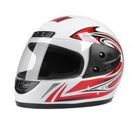 Full Face Helmets - Lightweight Motorcycle Helmets, Motorcycle Full Face Helmets | Motorcycle Off Road Helmets, Lightweight Street Bike Helmets with Aerodynamic Design for Adults