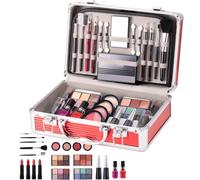 Full Face Makeup Kit Eyeshadow, Blush, Lipstick, Nail Lacquer
