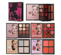 Full Face Makeup Palette | 4-layer Foldable Long Lasting Multifunctional Beauty Supplies,Contour Blush Palette - for Artist Mature Women Face Bridal Prom Offices Parties Date Travel Fashion Daily