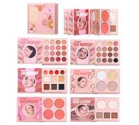 Full Face Makeup Palette, Eyeshadow & Blush Kit, Shimmer Highlighter Powder, Professional Contour Device, Travel Friendly Beauty Accessory, Vibrant Color Item, Multi-Tasking Design For Vale