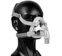 Full Face Mask Silicone Gel with Free Adjustable Headgear for Sleep (S)