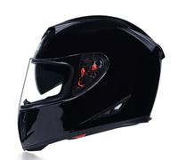 Full Face Motorbike Crash Helmet Motorcycle Street Helmet Unisex ECE 22.06 Approved Cool Rider Equipment Four Seasons for Retro Vintage Custom Cruiser D,S=(55-56CM)