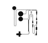 Full Face Motorcycle Bike Helmet Earpiece Headset Headphone with Mic for Kenwood Mitex Radio Two way Radio Walkie Talkie with Boom Speaker