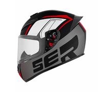 Full Face Motorcycle Helmet Casque De Moto Intégral for Adults Men Women Touring Bike Crash Lid Road Legal ECE Approved D,S=(55-56CM)