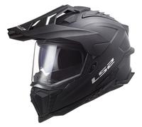 Full Face Motorcycle Helmet in HPFC LS2 MX701 Explorer Solid Matte Black