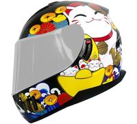 Full Face Motorcycle Helmet Modular Helmet Integrated Motorbike Dual Visor for Adults Men Women Moped Street Racing DOT/ECE Approved Four Seasons Street Touring Motorcycle Helmet 3,M
