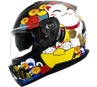 Full Face Motorcycle Helmet Modular Motorcycle Street Helmet DOT/ECE Approved Man Woman Motorcycle Helmet with 2 Visors Clear and Tinted-Street Bike 3,M