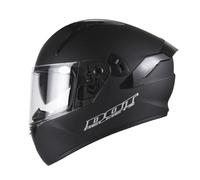 Full Face Motorcycle Helmet with Anti-Fog Lenses All-Season Helmet Road Legal ECE Approved Vintage Motorcycle Helmet with Dual Visors F,XXL=(63-64CM)