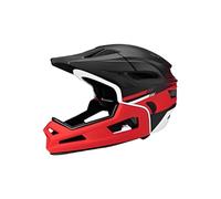 Full Face Mountain Bike Helmet - Removable Liner System, Detachable Visor Shield, Shock Absorption Structure | Cycling Protective Head Gear for Beginners, Riders, Trail Racing, Downhill Sport, Outdoor