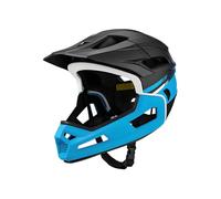 Full Face Mtbs Helmet - 29x17cm Racing Gear, Trail Riding Safety, Head Impactes Shield | Ventilation Padding Cushion, Chin Guard Protection System, For Forests Trails Bike Parks Racing Tracks
